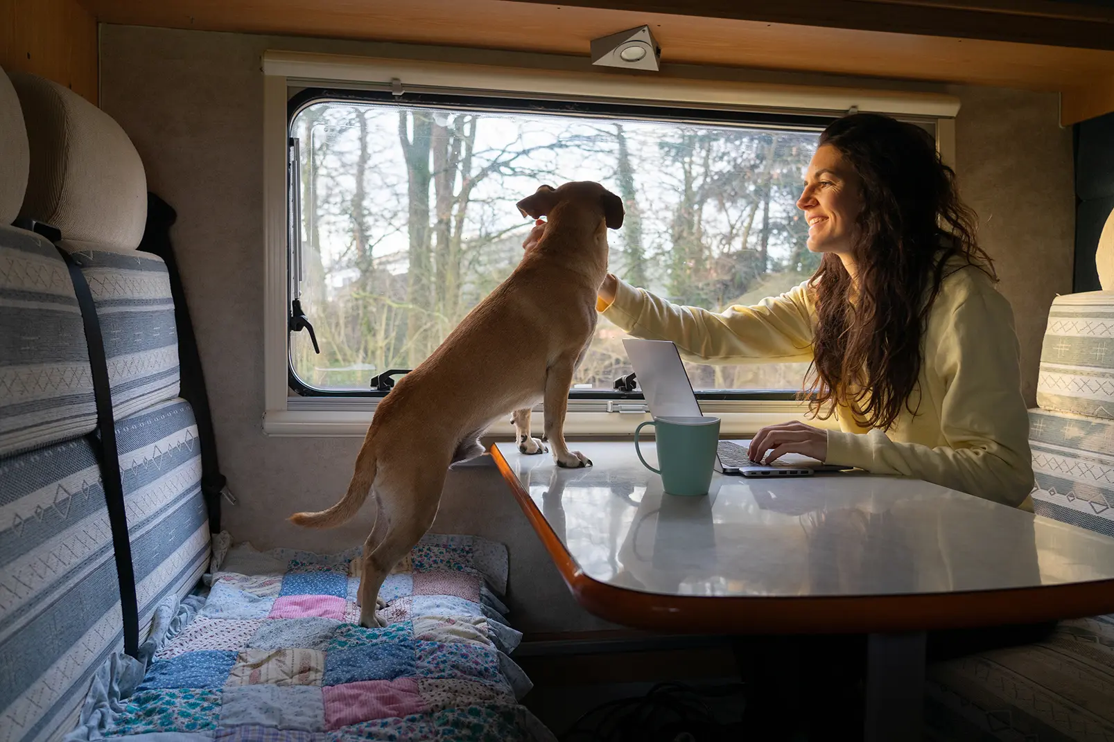 Samanthara autocaravana viajes y vacaciones relax en camper con perros